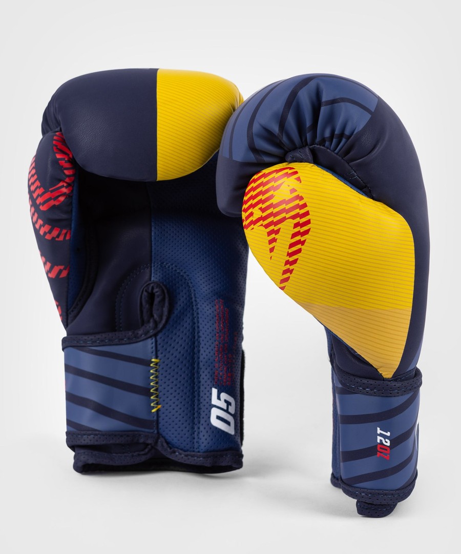 venum sport 05 boxhandschuhe - blaugelb