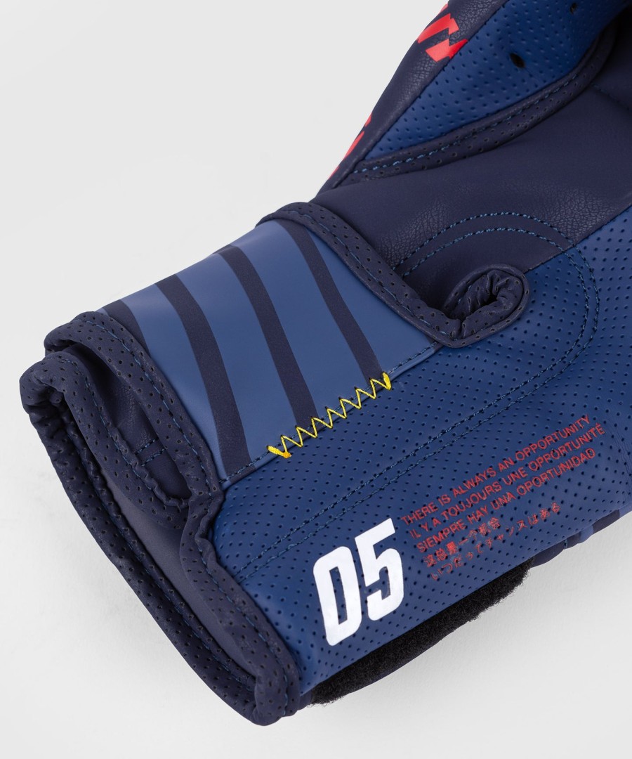 venum sport 05 boxhandschuhe - blaugelb