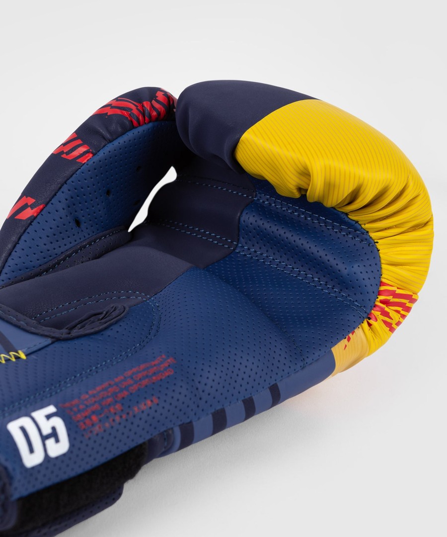 venum sport 05 boxhandschuhe - blaugelb