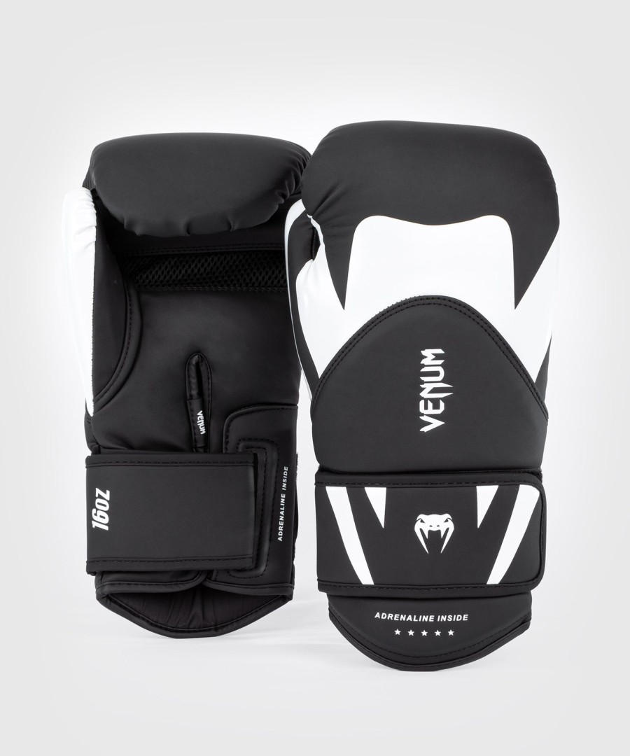 venum challenger 4.0 boxhandschuhe - schwarzweiß