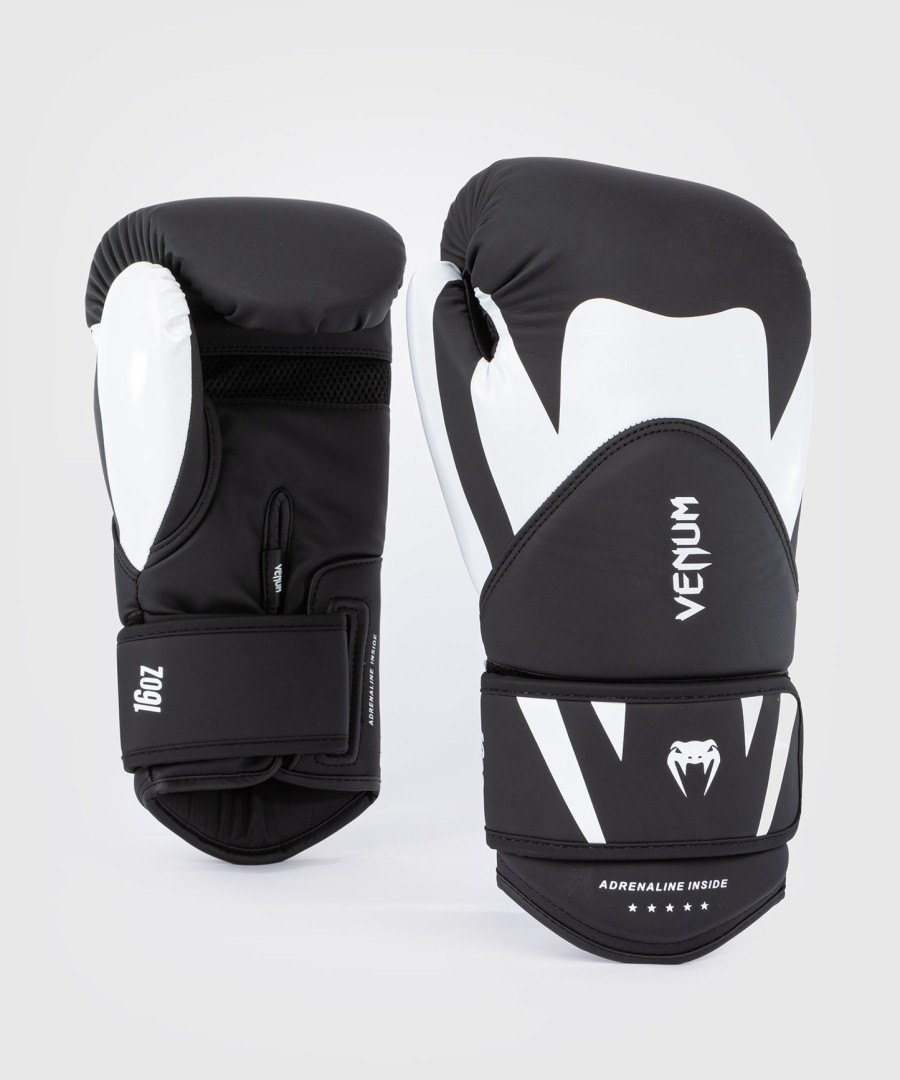 venum challenger 4.0 boxhandschuhe - schwarzweiß