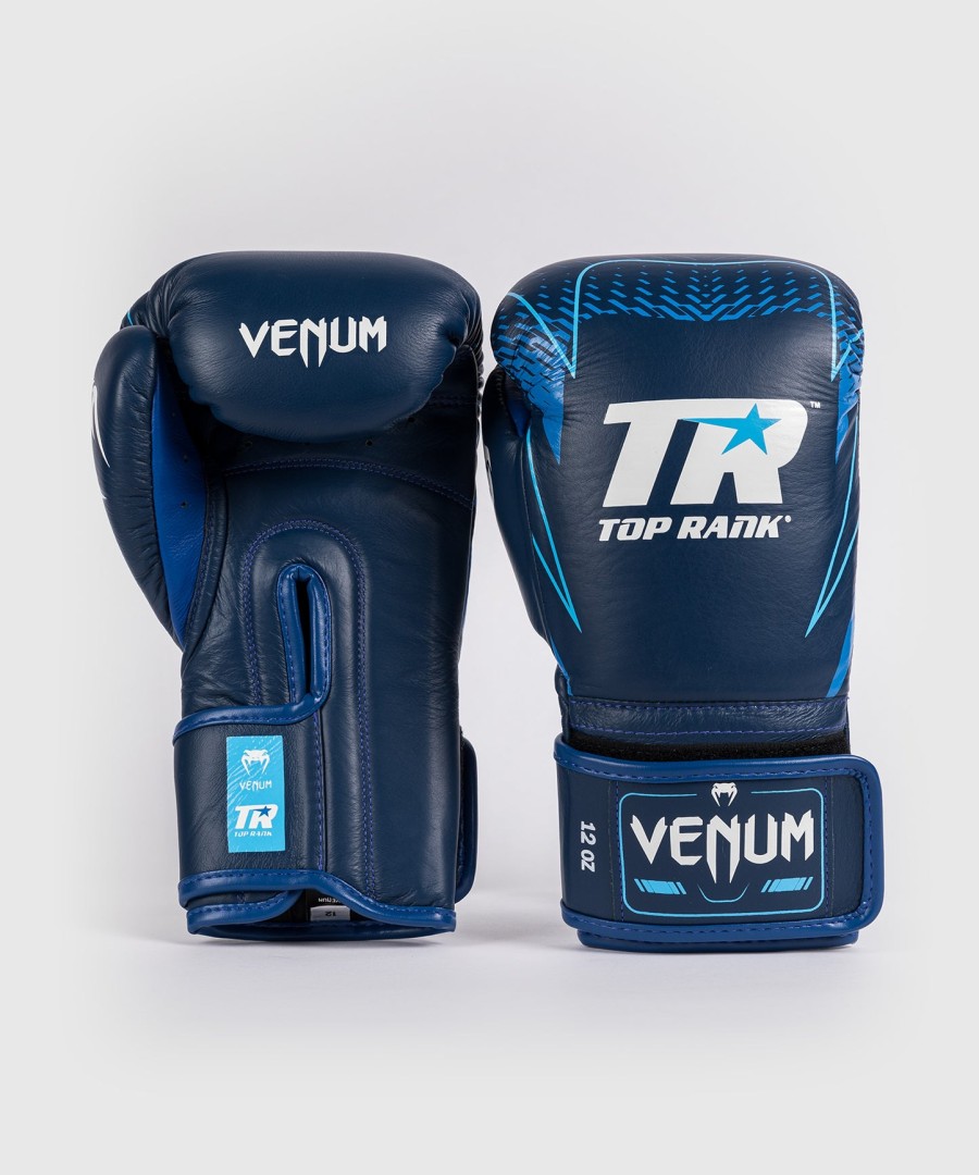 venum x top rank original hammer boxhandschuhe – marineblau