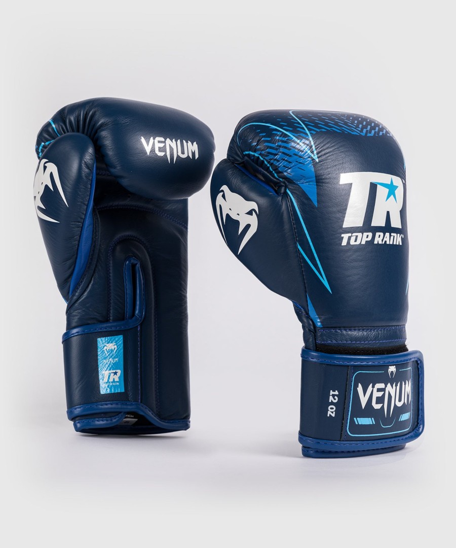venum x top rank original hammer boxhandschuhe – marineblau