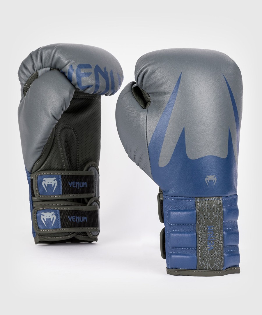 venum reverso boxhandschuhe – sturmgraukönigsblau