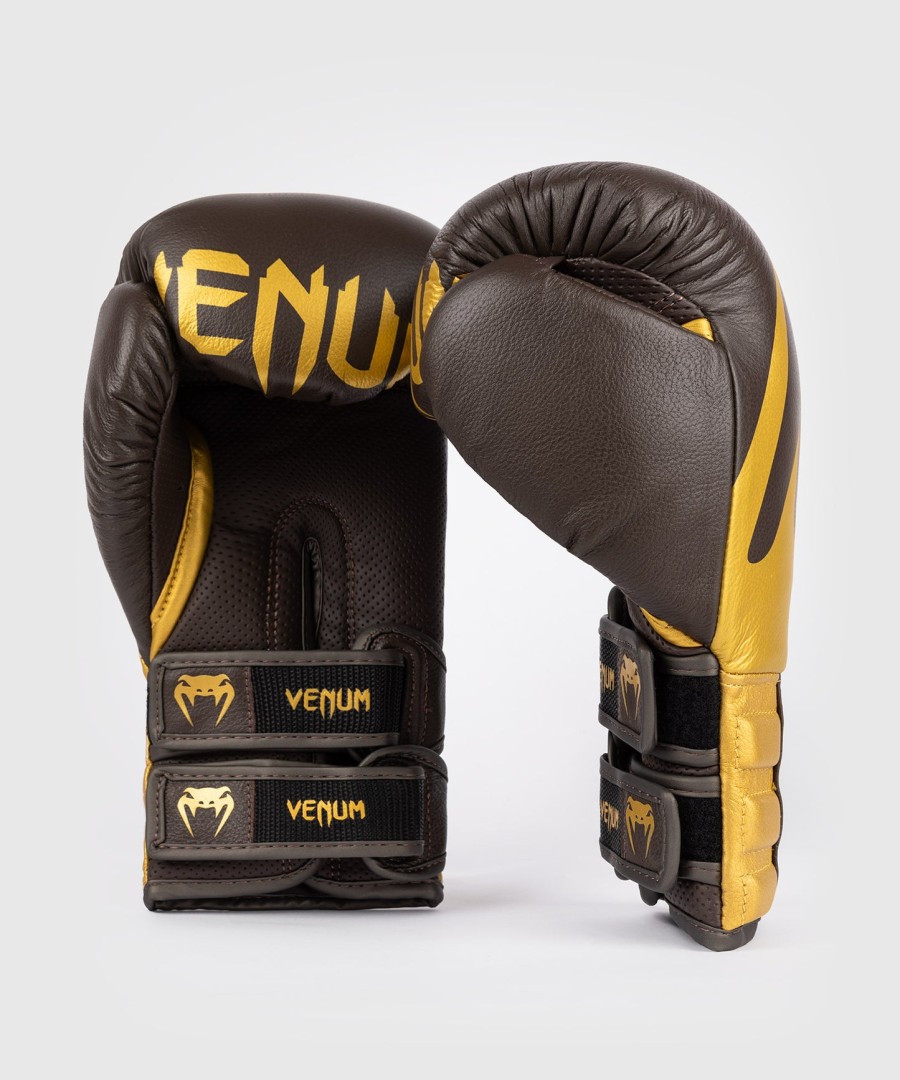 venum reverso boxhandschuhe – schokoladegold