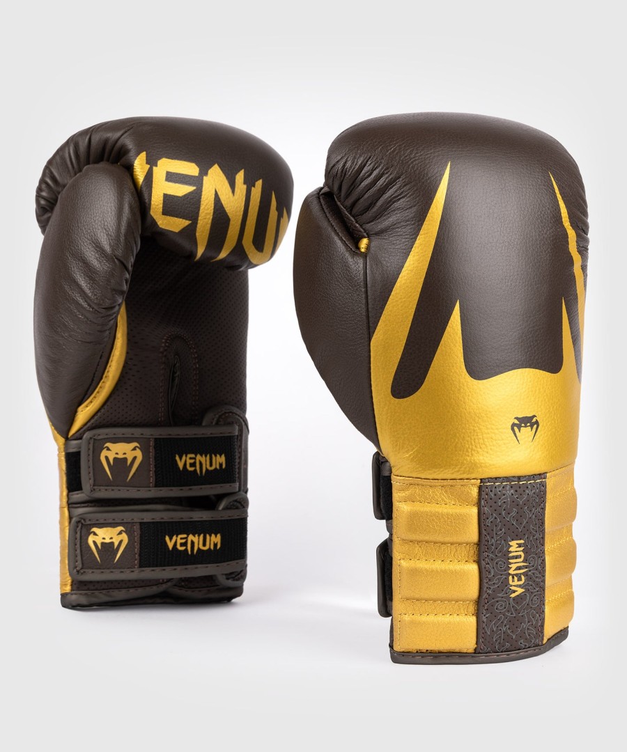 venum reverso boxhandschuhe – schokoladegold