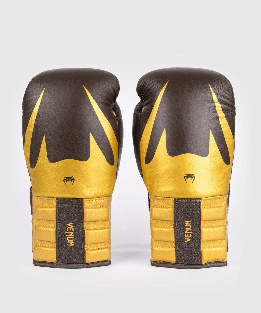 venum reverso boxhandschuhe – schokoladegold