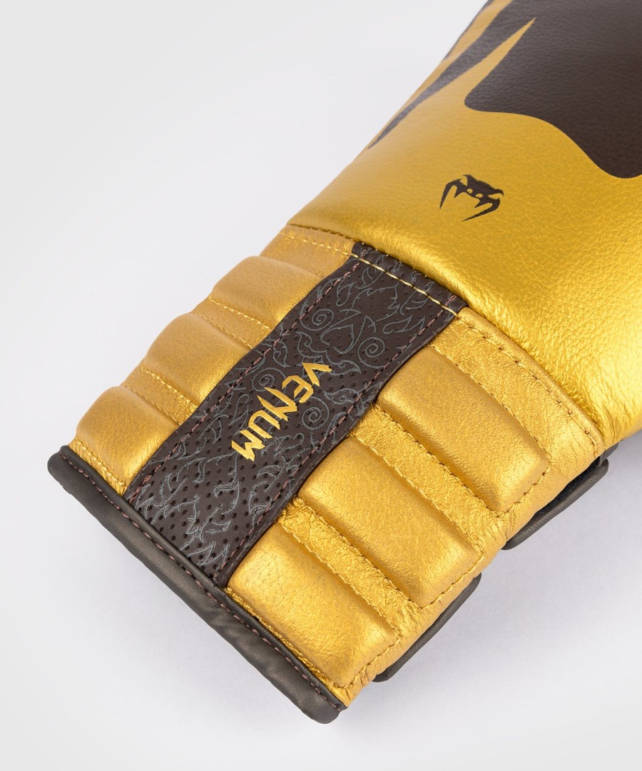 venum reverso boxhandschuhe – schokoladegold