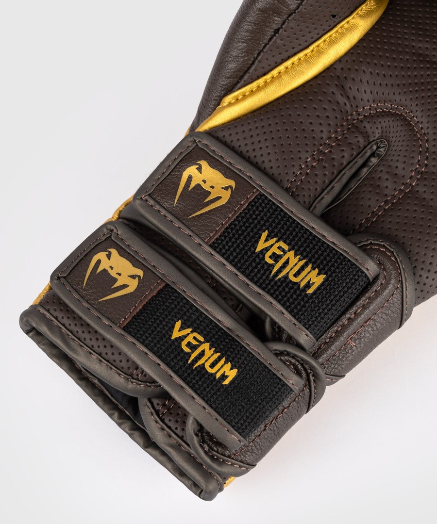 venum reverso boxhandschuhe – schokoladegold