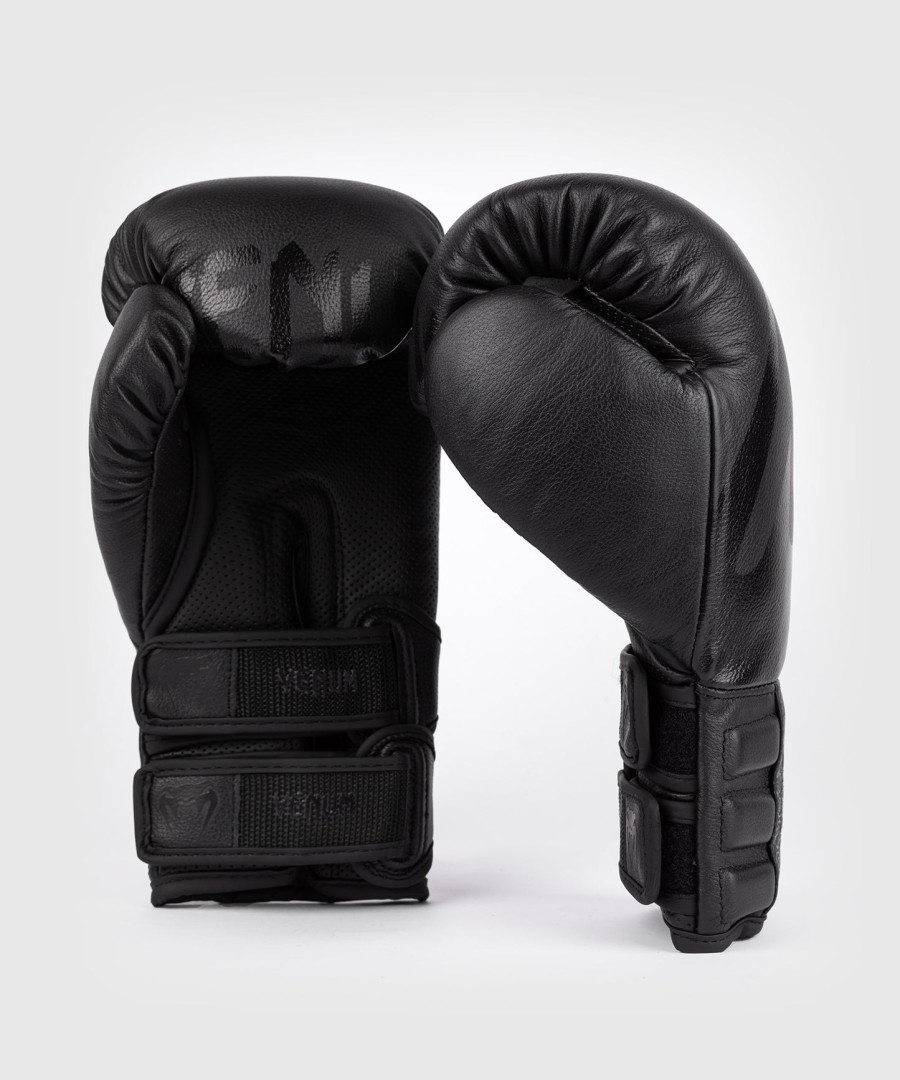 venum reverso boxhandschuhe - schwarz schwarz