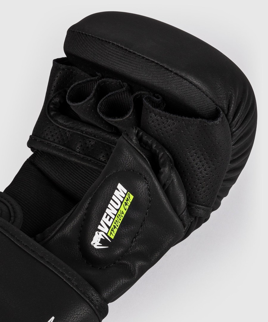 venum trainingscamp 4.0 sparring-handschuhe – schwarzneogrün