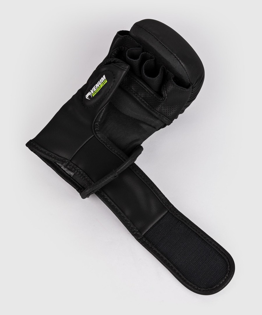 venum trainingscamp 4.0 sparring-handschuhe – schwarzneogrün