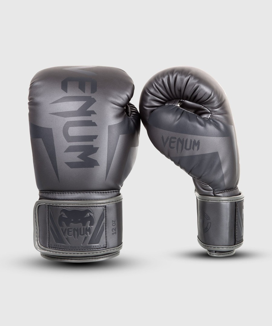 venum elite boxhandschuhe - graugrau