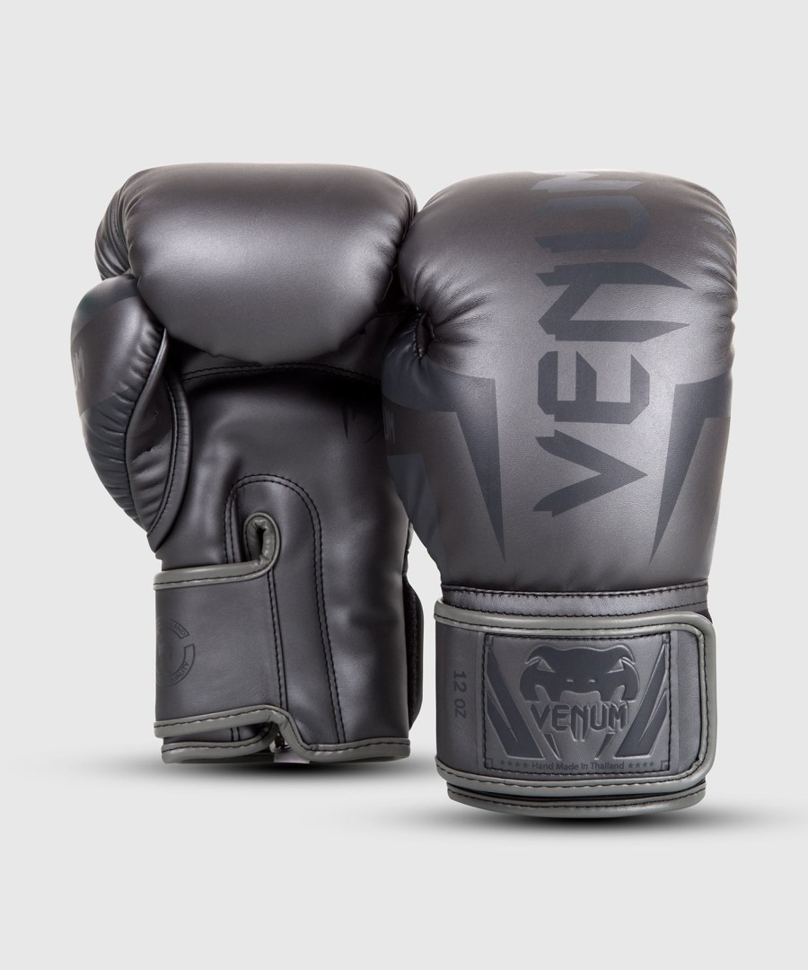 venum elite boxhandschuhe - graugrau