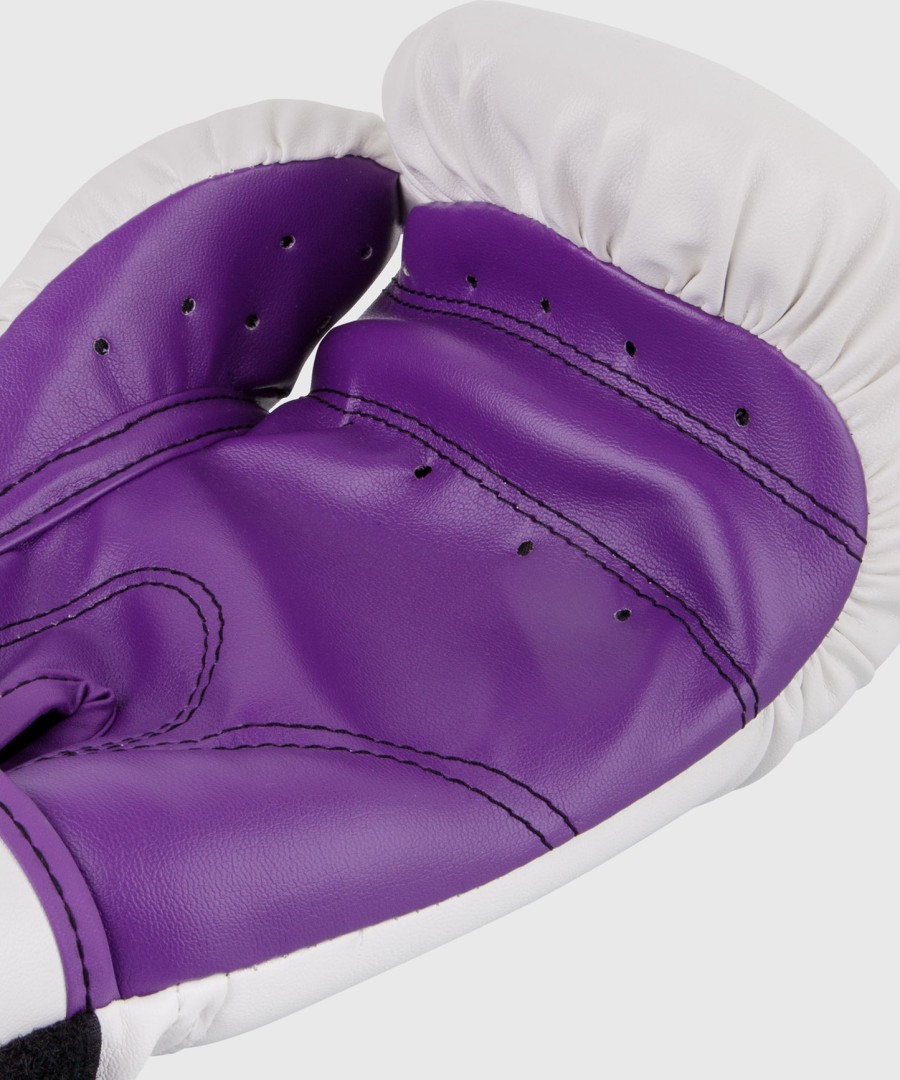 venum contender boxhandschuhe - weißlila