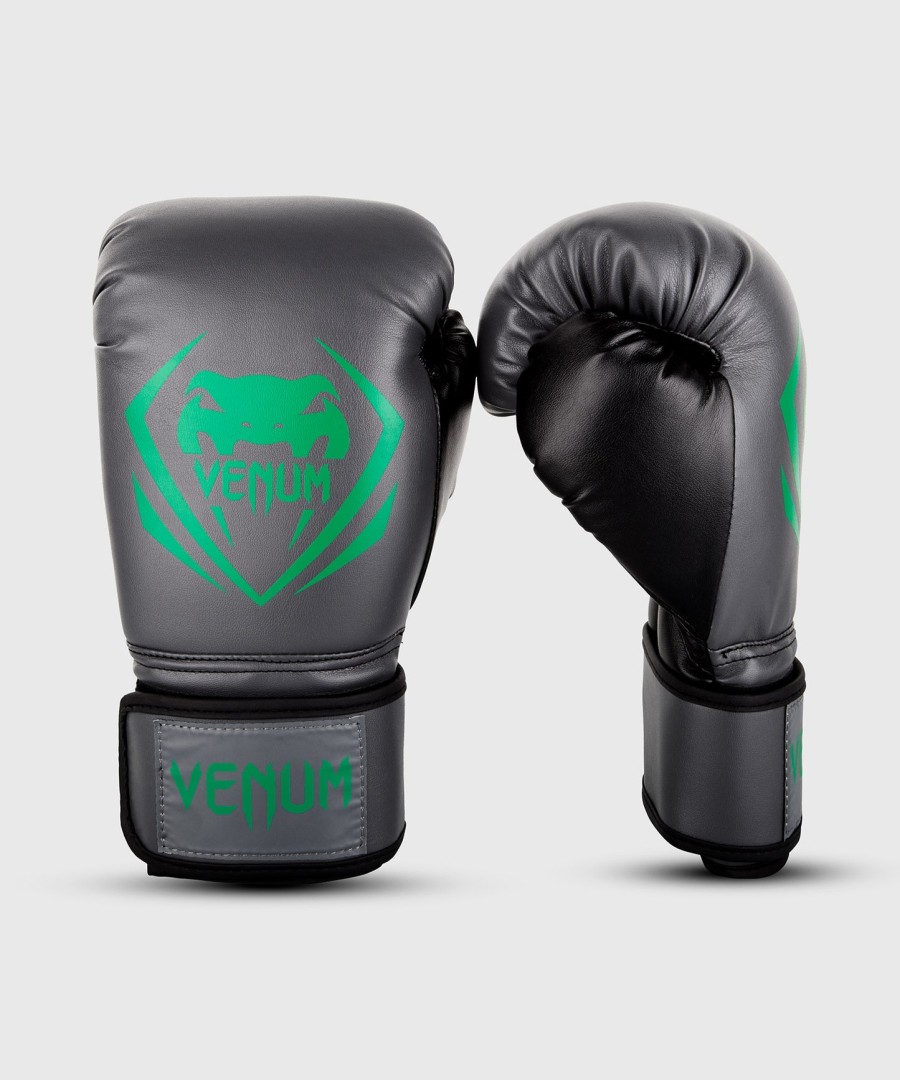 venum contender boxhandschuhe - graugrün-schwarz