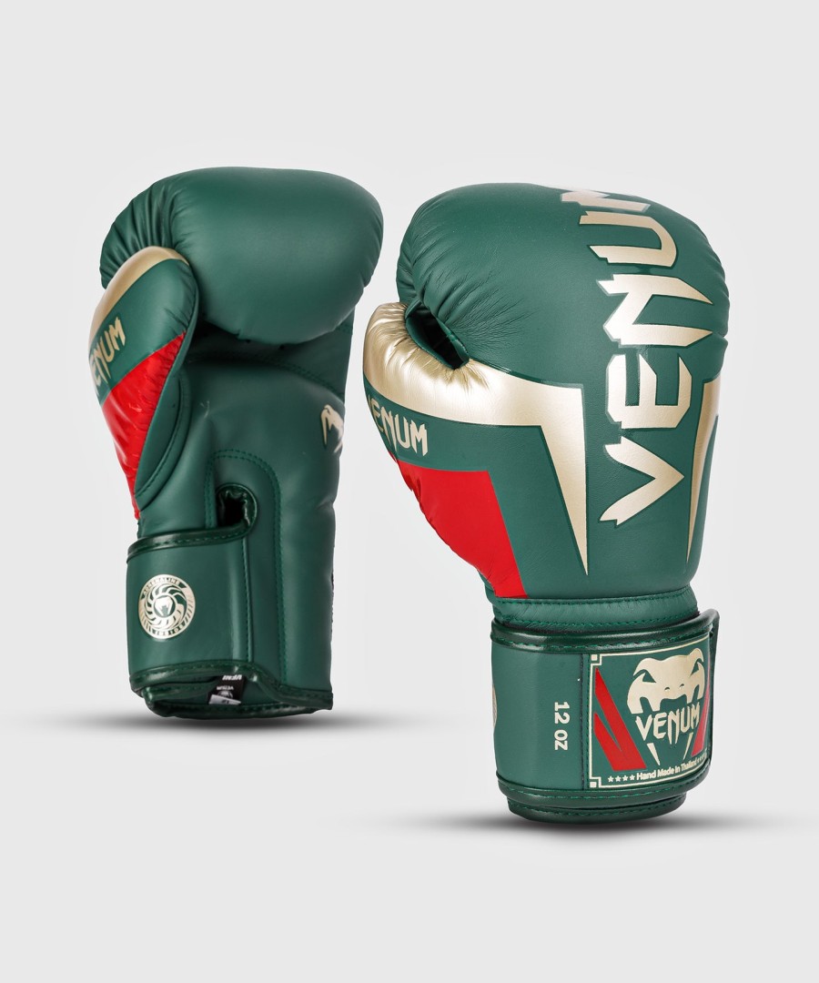 venum elite boxhandschuhe – grün – sonderedition