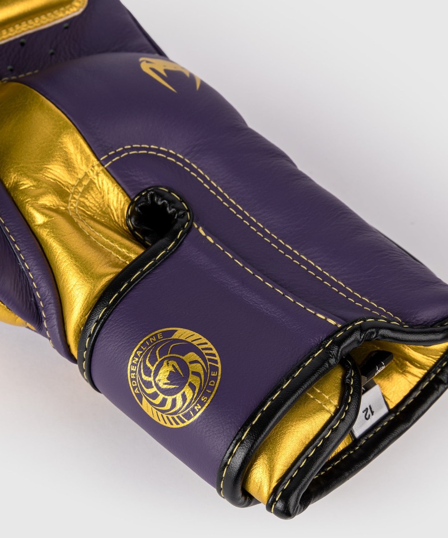 venum giant 3.0 boxhandschuhe – dunkelviolettgold – sonderedition