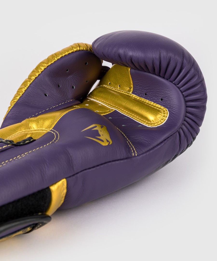 venum giant 3.0 boxhandschuhe – dunkelviolettgold – sonderedition