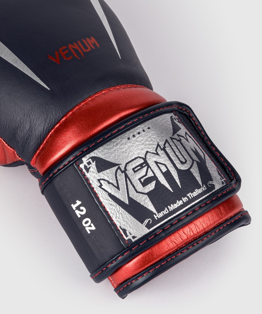 venum giant 3.0 boxhandschuhe – marineblaurot – sonderedition