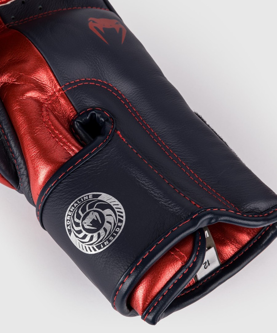 venum giant 3.0 boxhandschuhe – marineblaurot – sonderedition