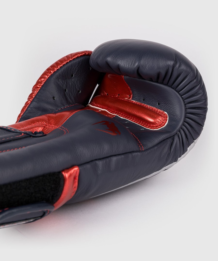 venum giant 3.0 boxhandschuhe – marineblaurot – sonderedition
