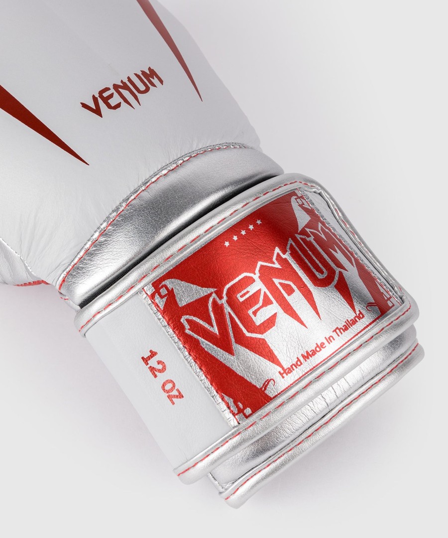 venum giant 3.0 boxhandschuhe – rotsilber – sonderedition