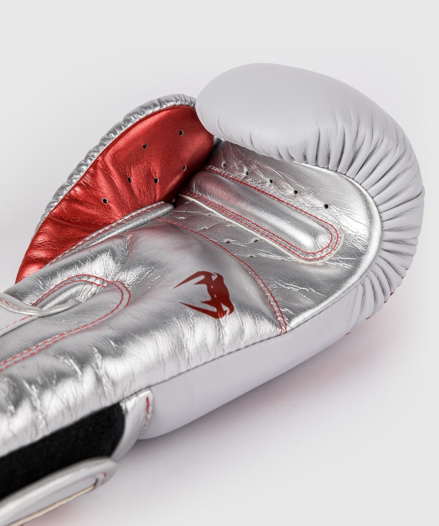 venum giant 3.0 boxhandschuhe – rotsilber – sonderedition
