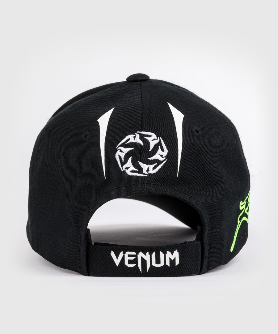 venum x bud racing cap - schwarzweißlimettengrün