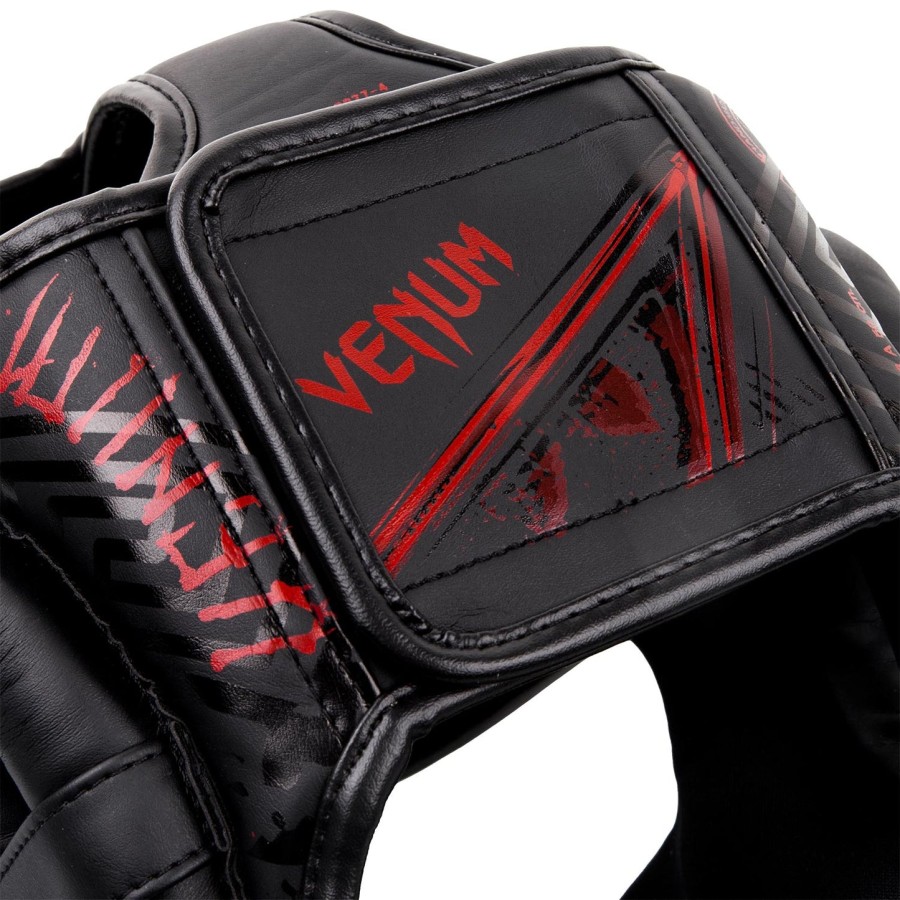venum gladiator 3.0 kopfschutz – schwarzrot