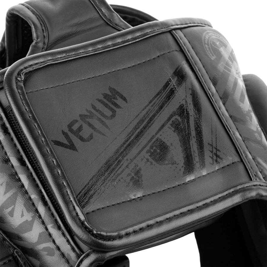 venum gladiator 3.0 kopfschutz – mattschwarz