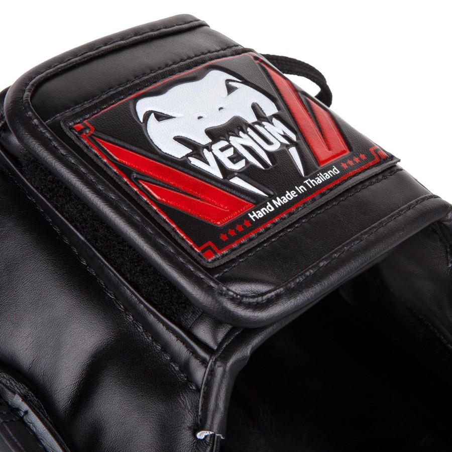 venum elite iron kopfschutz - schwarz