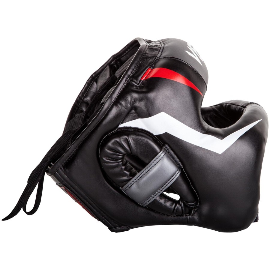 venum elite iron kopfschutz - schwarz