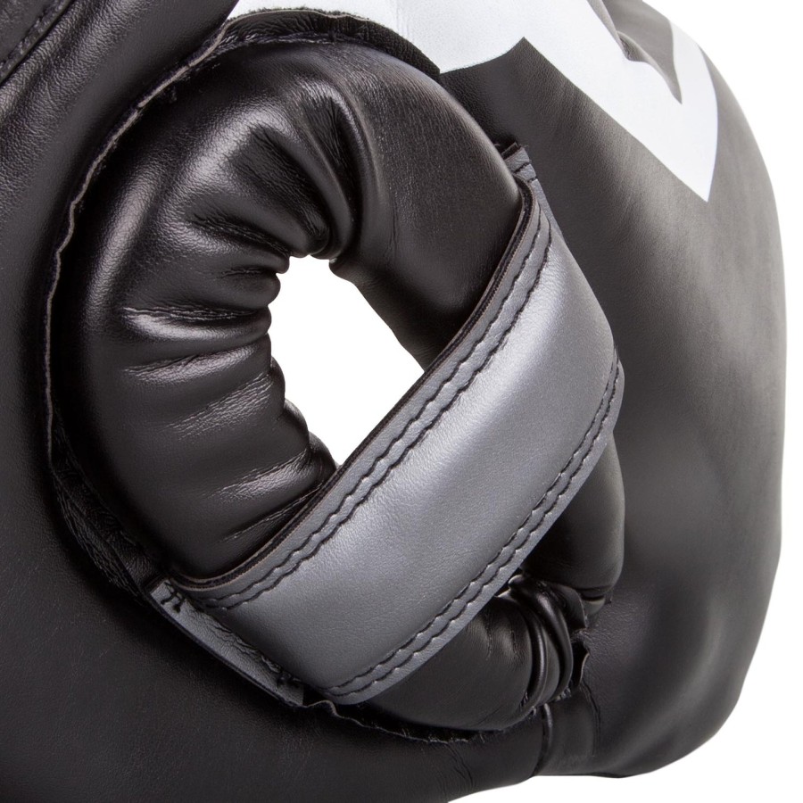venum elite iron kopfschutz - schwarz