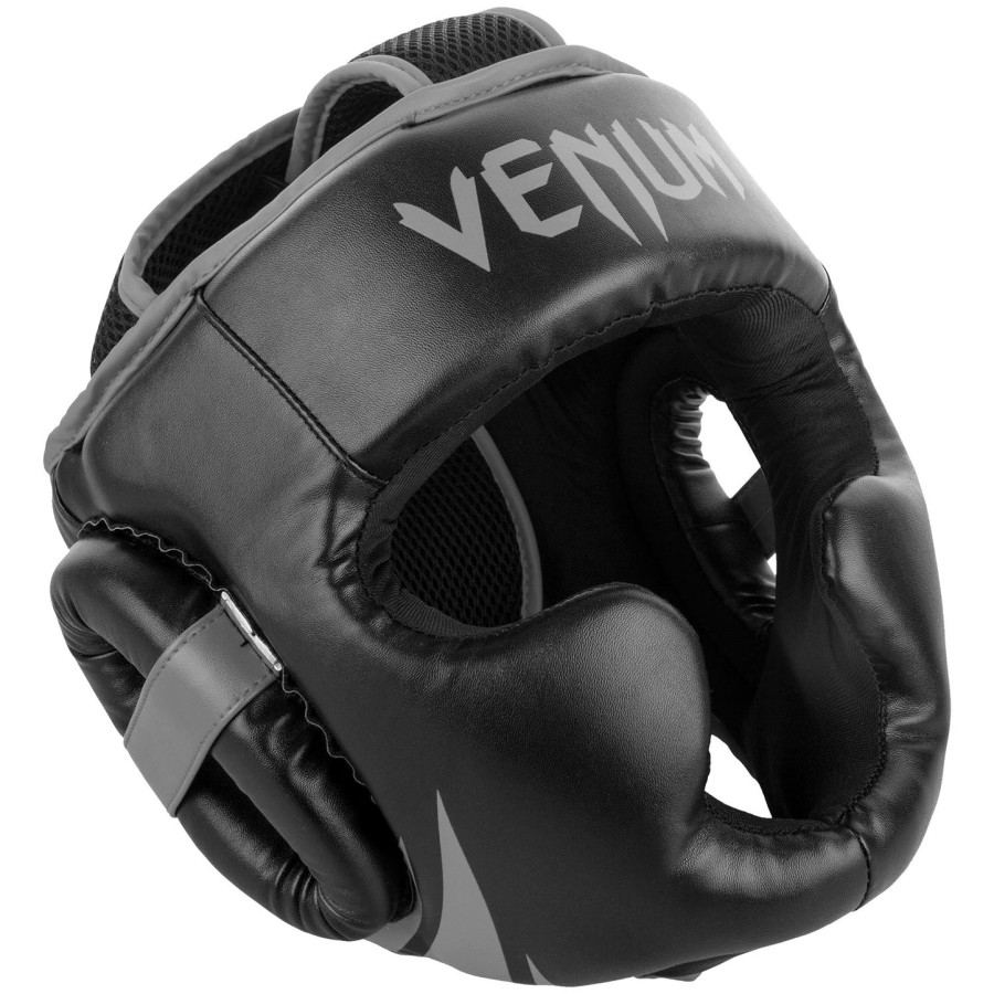 venum challenger 2.0 kopfschutz - schwarzgrau