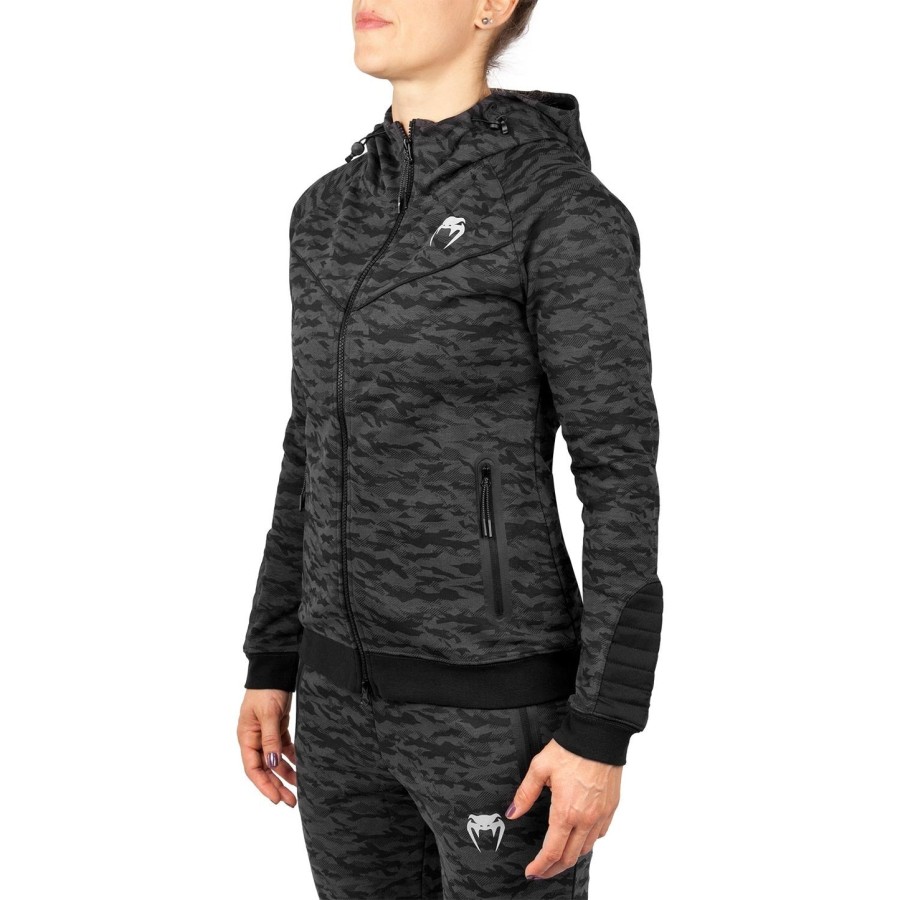 venum laser hoodie – für damen – dunkles camouflage – exklusiv