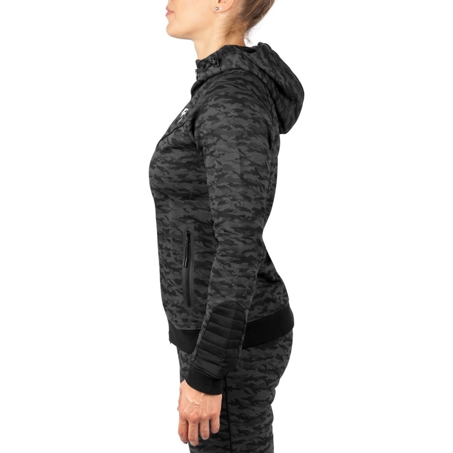 venum laser hoodie – für damen – dunkles camouflage – exklusiv