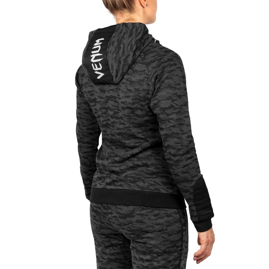 venum laser hoodie – für damen – dunkles camouflage – exklusiv