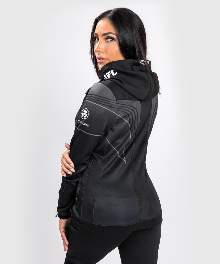 ufc venum authentic fight night 2.0 damen-walkout-hoodie – schwarz