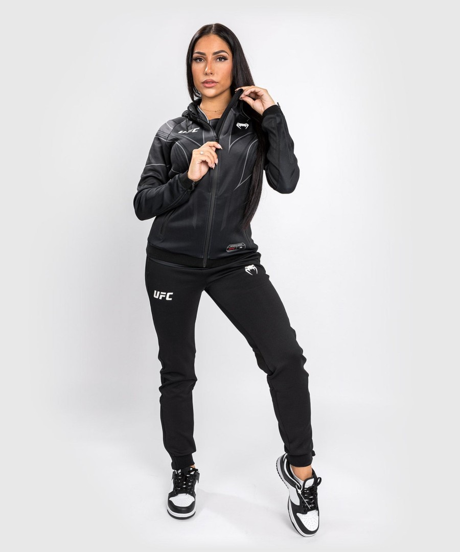 ufc venum authentic fight night 2.0 damen-walkout-hoodie – schwarz