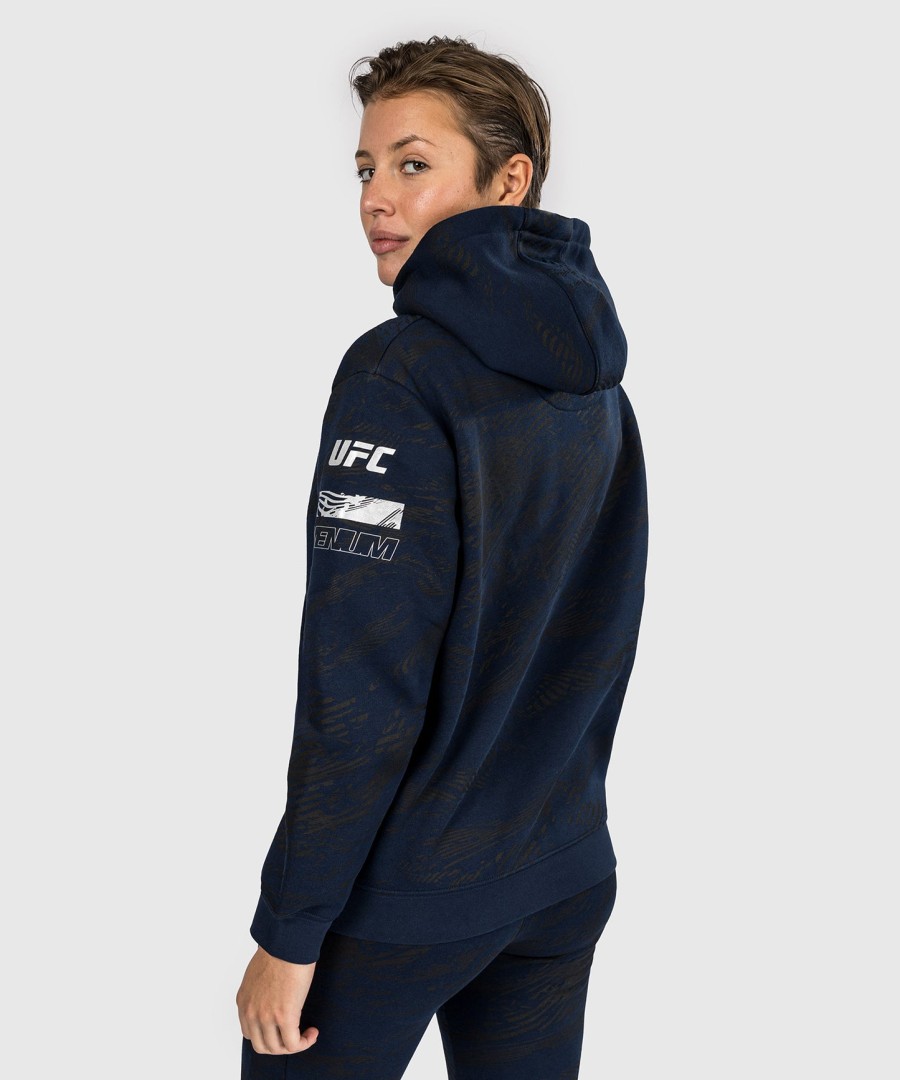 ufc fusion by venum fight week damen-pullover-hoodie – ozeanblau