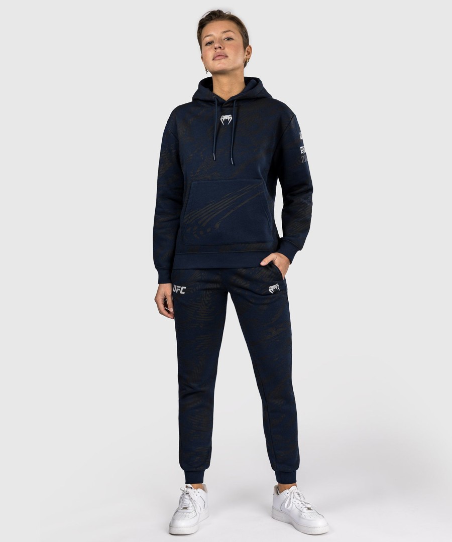 ufc fusion by venum fight week damen-pullover-hoodie – ozeanblau