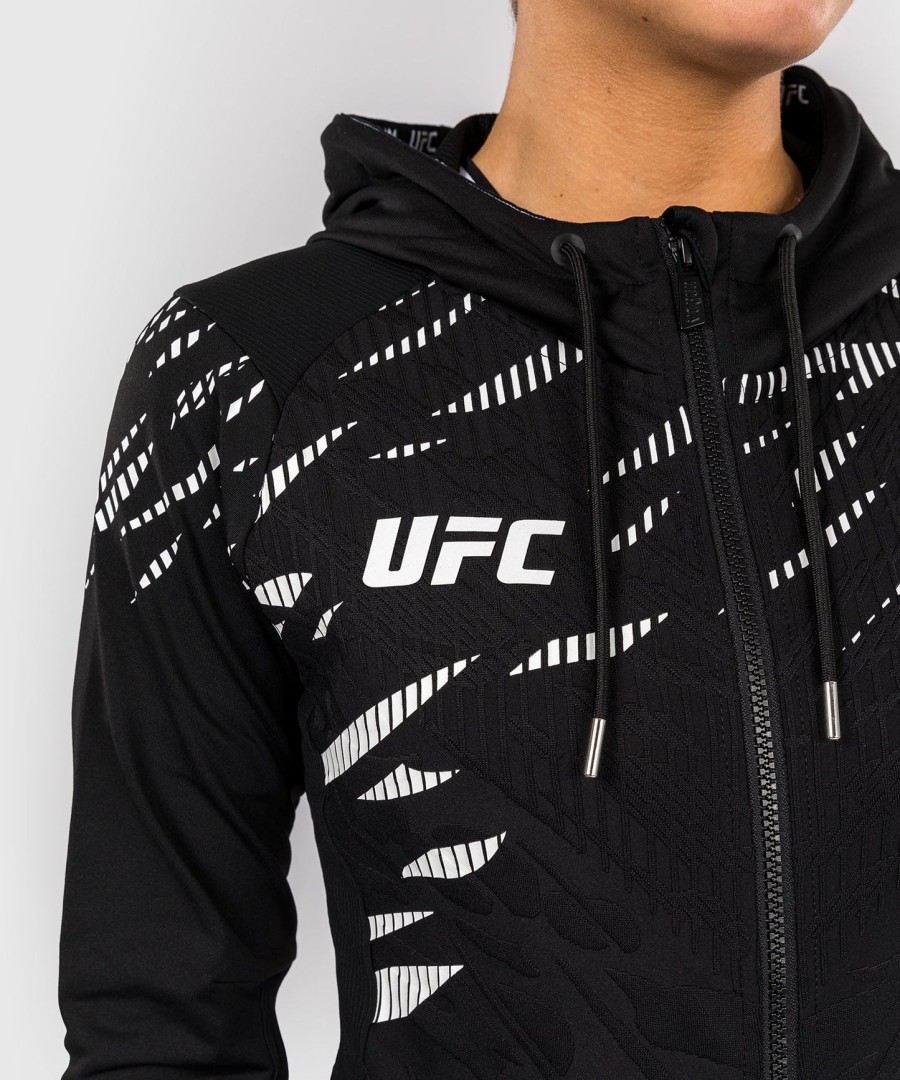 ufc fusion by venum authentic fight night damen-einlaufhoodie – schwarz