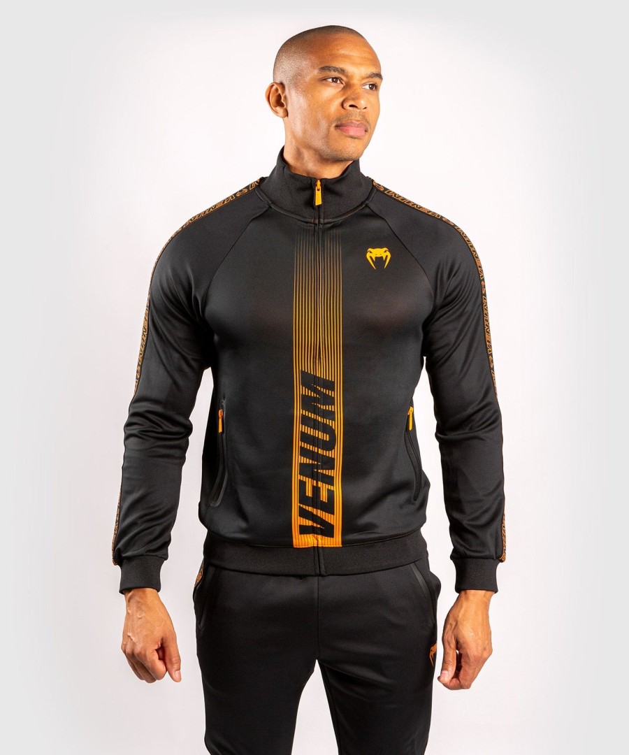 venum club 212 trainingsjacke – schwarzorange