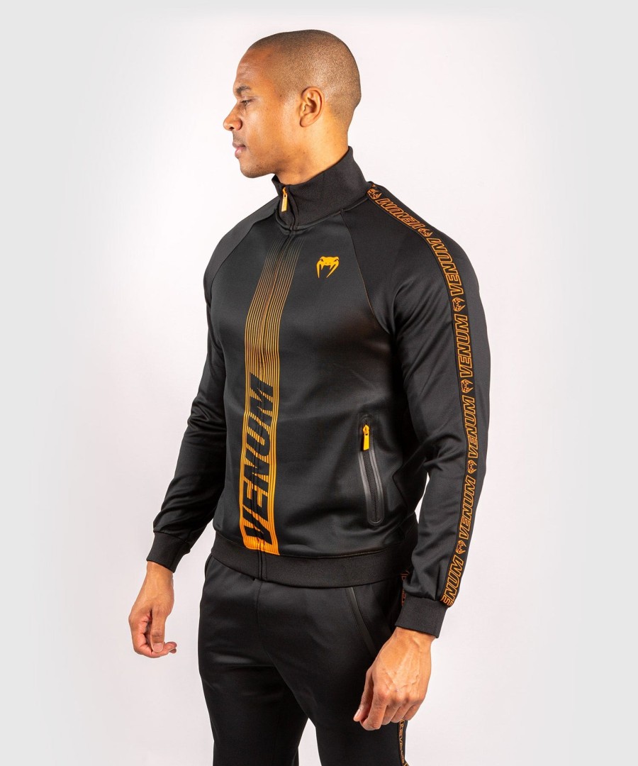 venum club 212 trainingsjacke – schwarzorange