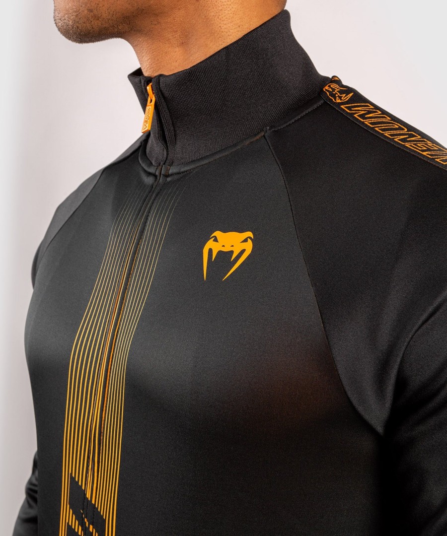 venum club 212 trainingsjacke – schwarzorange