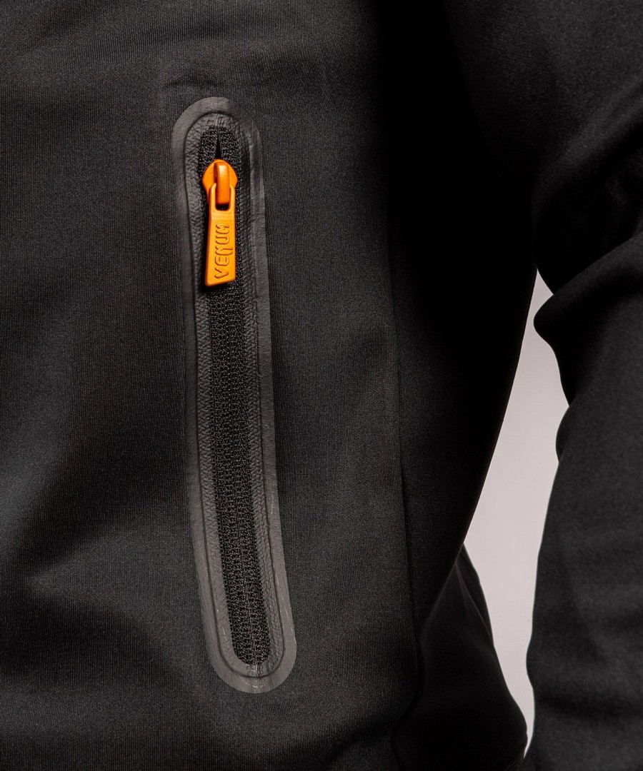 venum club 212 trainingsjacke – schwarzorange