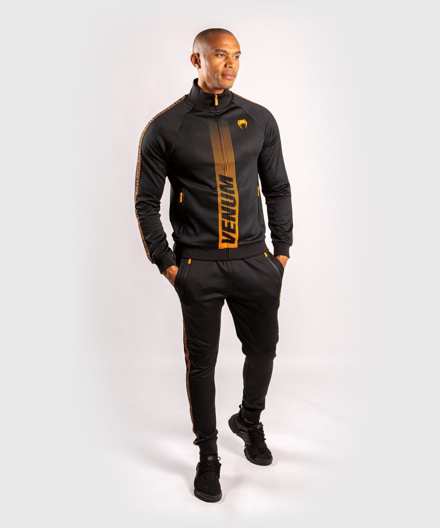 venum club 212 trainingsjacke – schwarzorange
