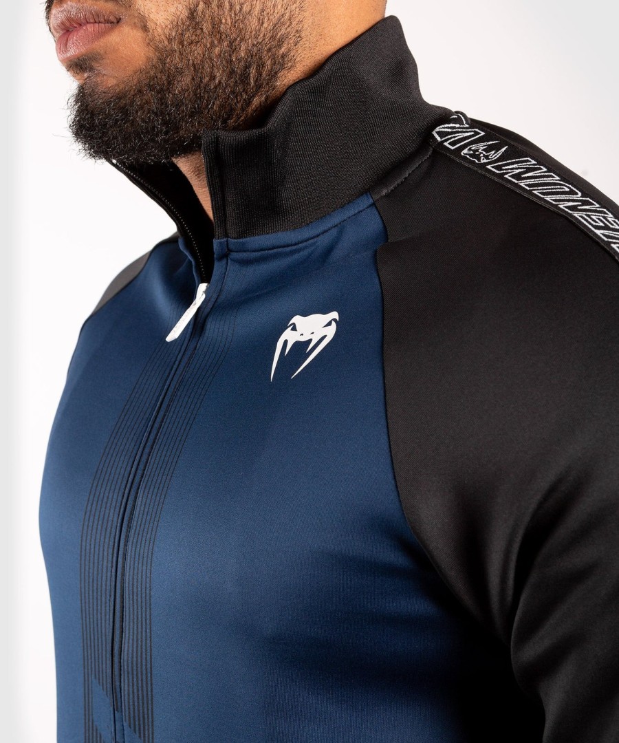 venum club 212 trainingsjacke – marineblauschwarz