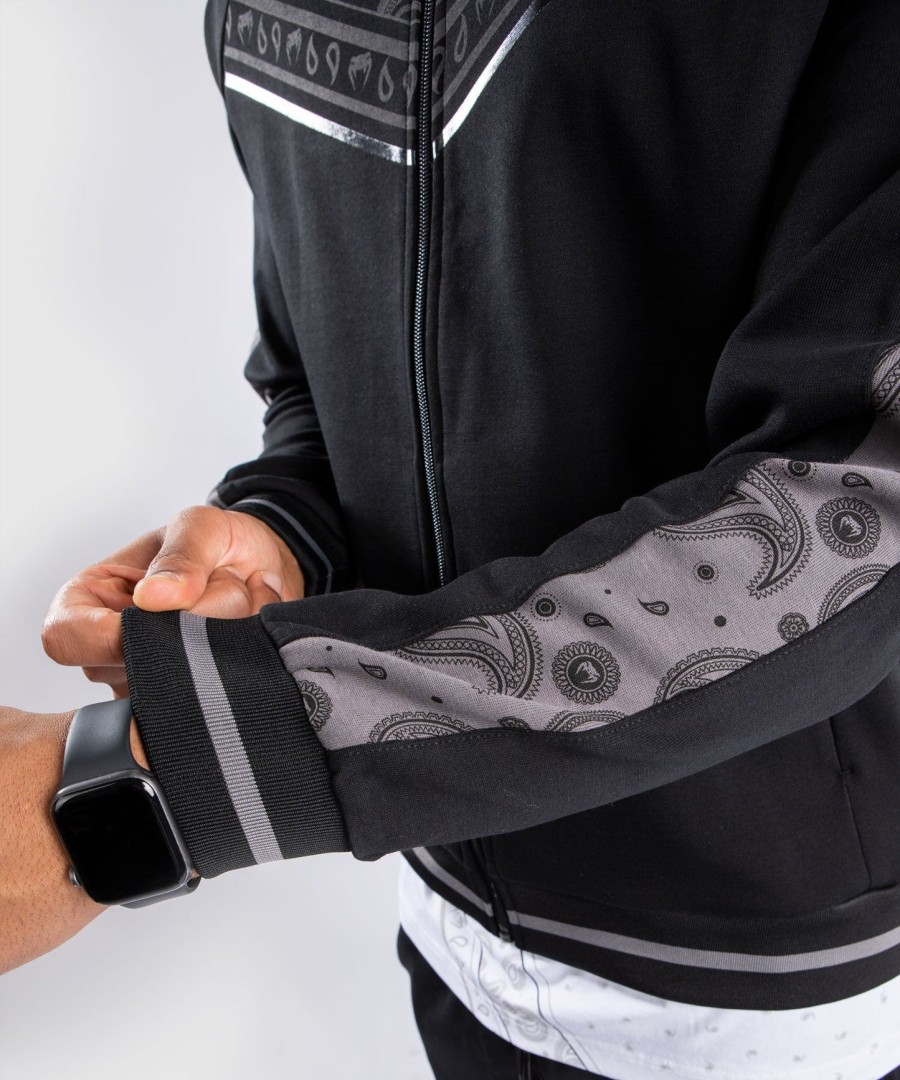 venum cali 34 trainingsjacke - schwarz